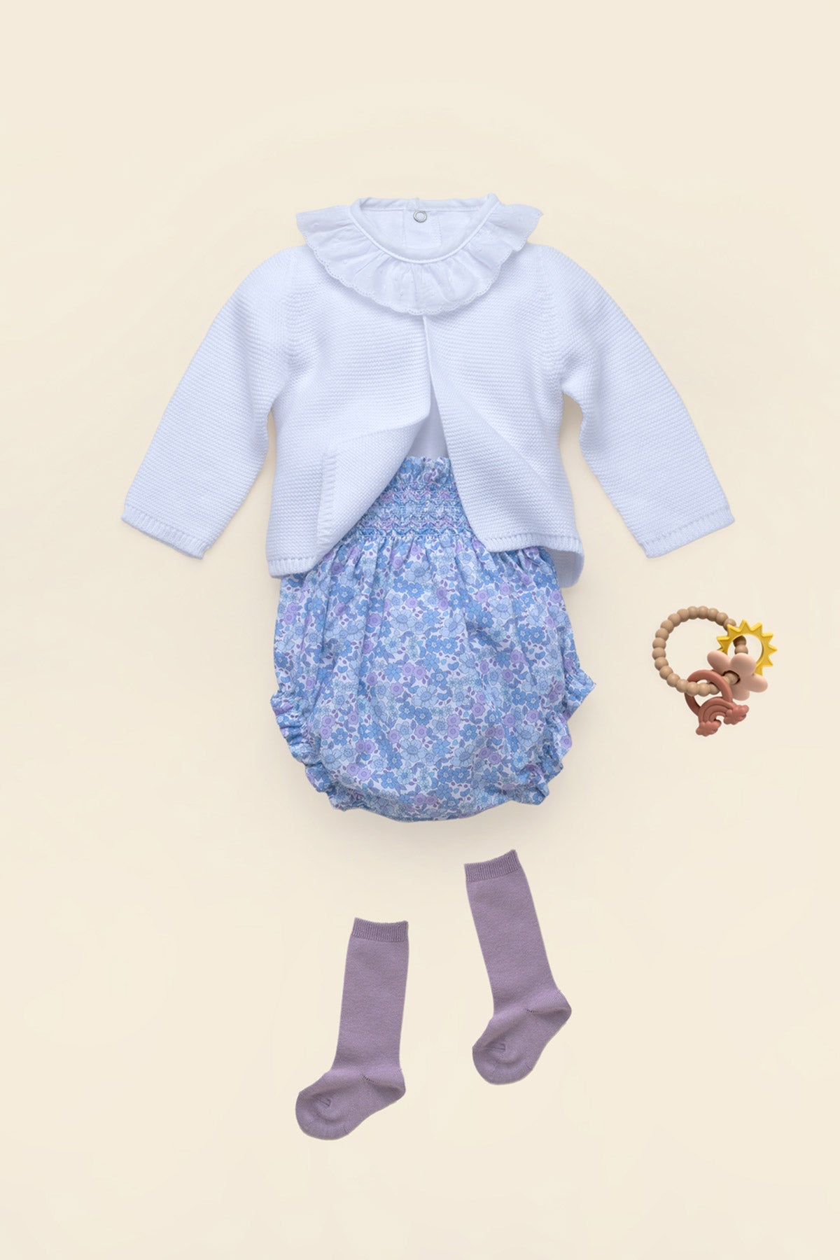 Raphaelle Cardigan in Cloud White