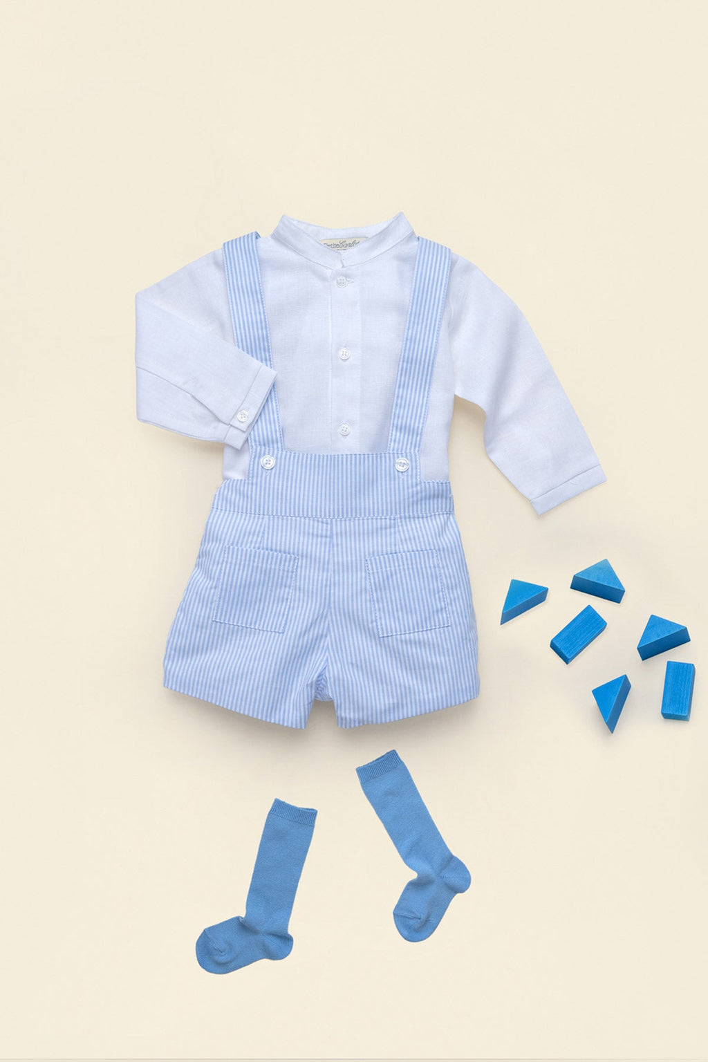 Lawrence Linen Shirt in Cloud White