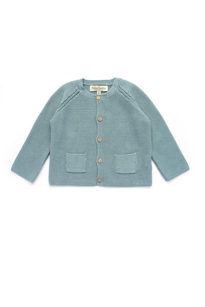 Adrian Cardigan in Mint Green