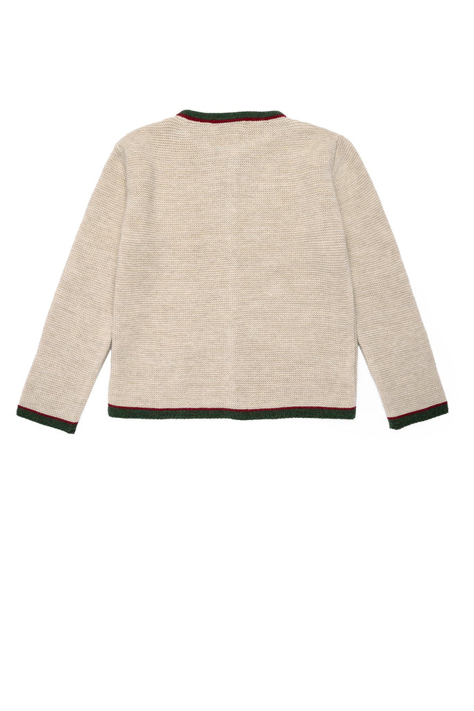 Daniel Cardigan in Taupe