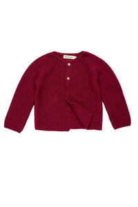 Jules Cardigan in Burgundy