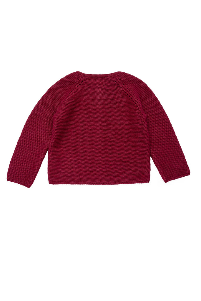 Jules Cardigan in Burgundy