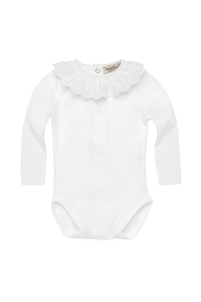 Andrea Bodysuit in Cloud White