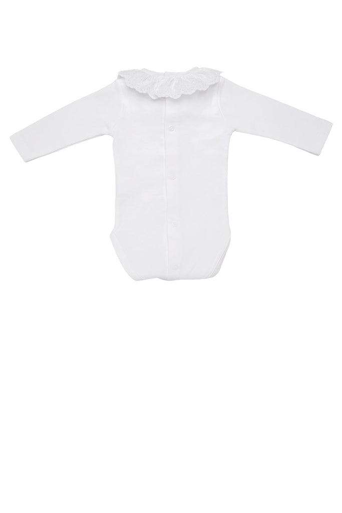 Andrea Bodysuit in Cloud White