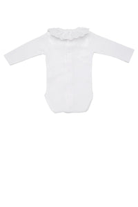 Andrea Bodysuit in Cloud White