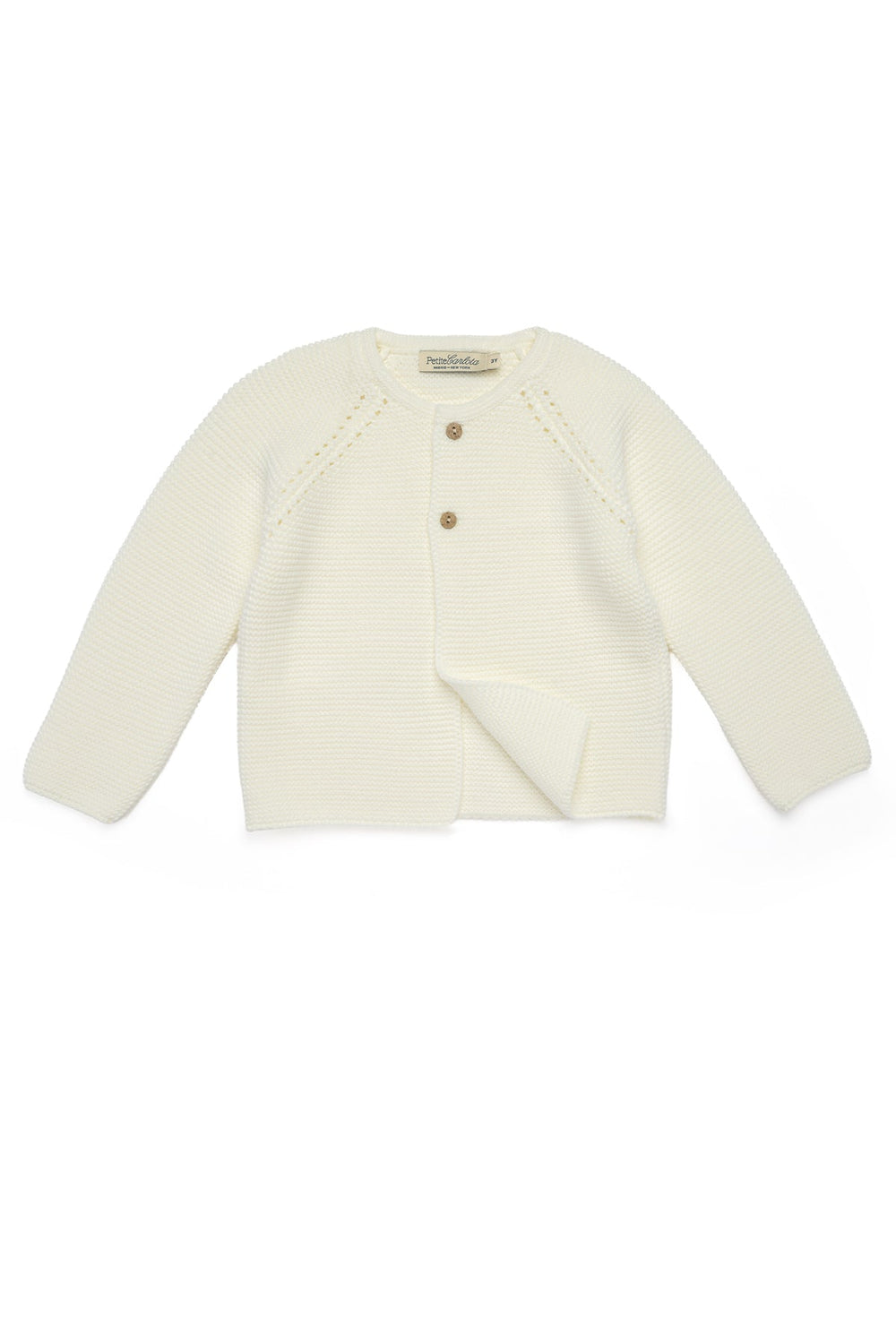Jules Cardigan in Ivory White