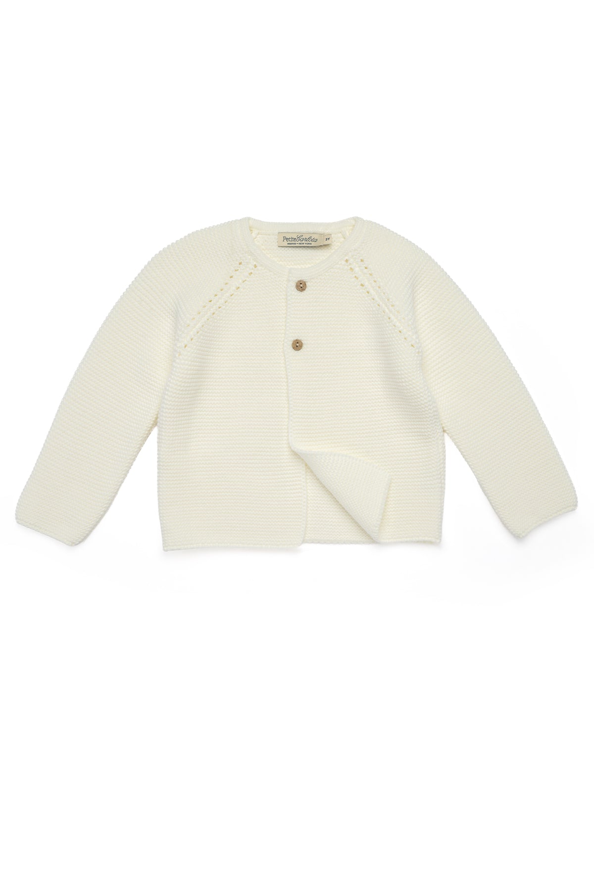 Jules Cardigan in Ivory White