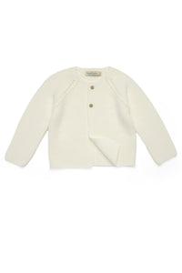Jules Cardigan in Ivory White