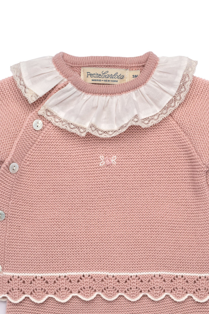 Bella Baby Set in Rose Petal