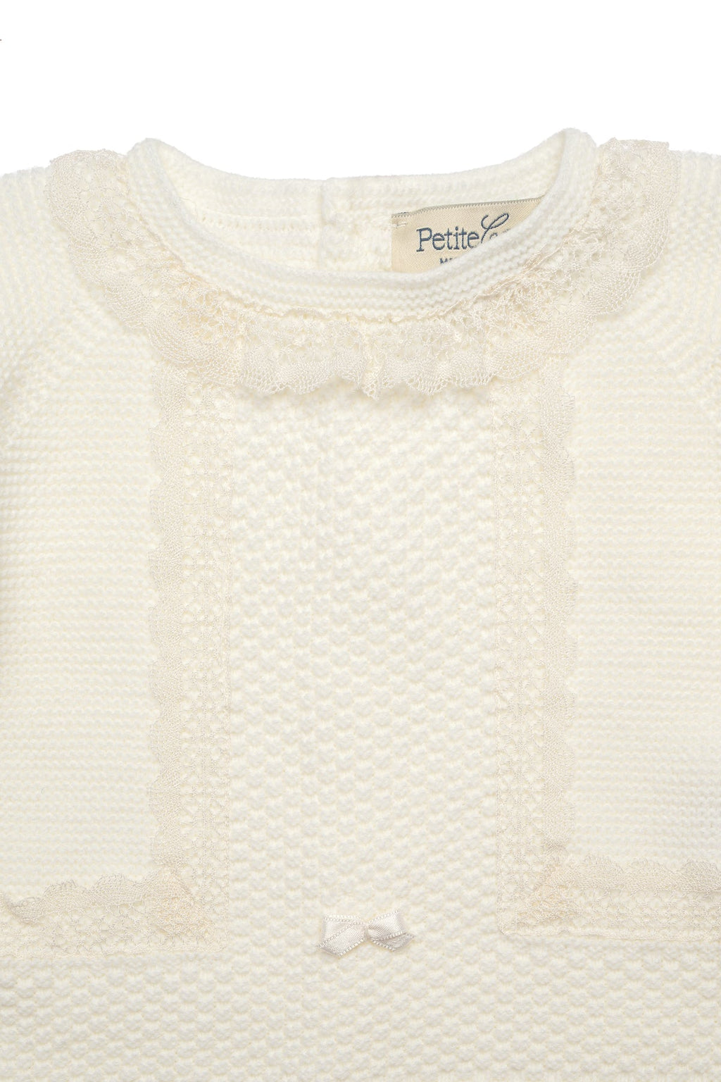 Marcela Baby Set in Ivory White
