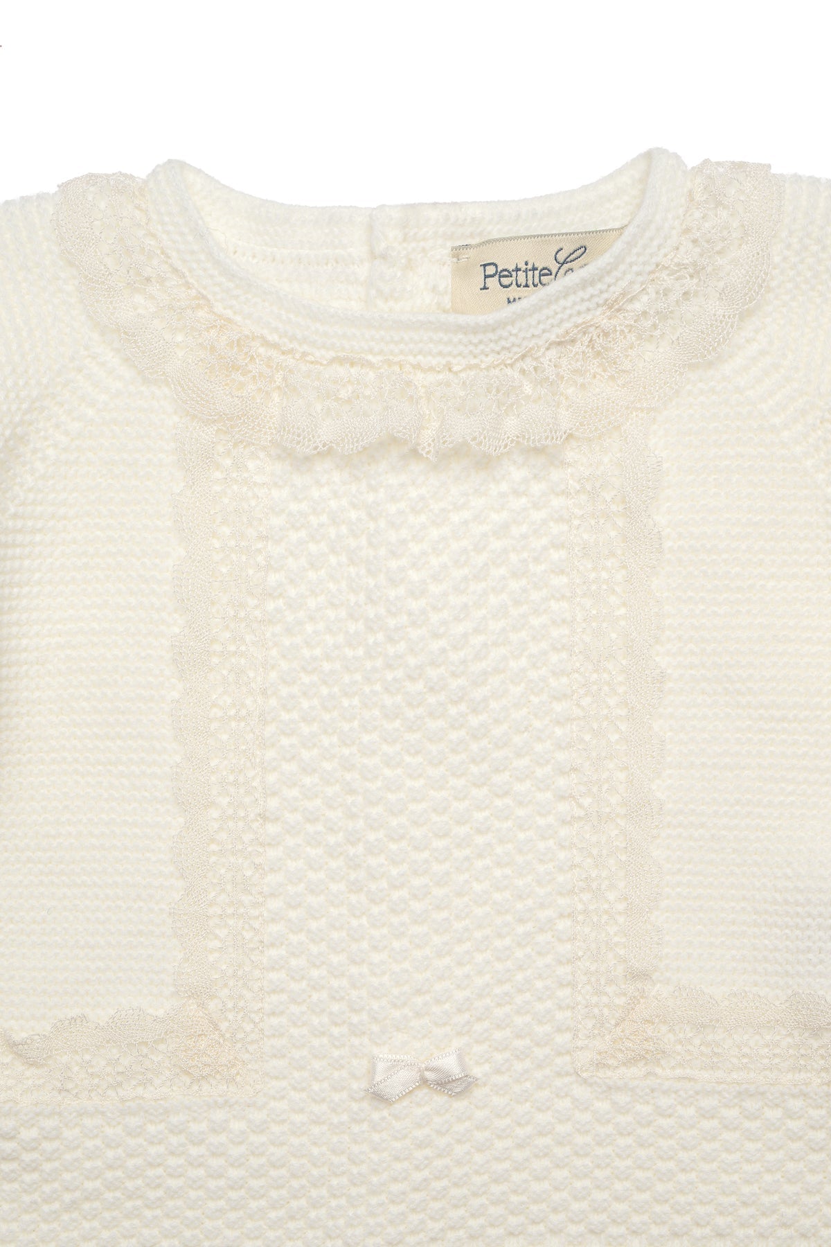 Marcela Baby Set in Ivory White