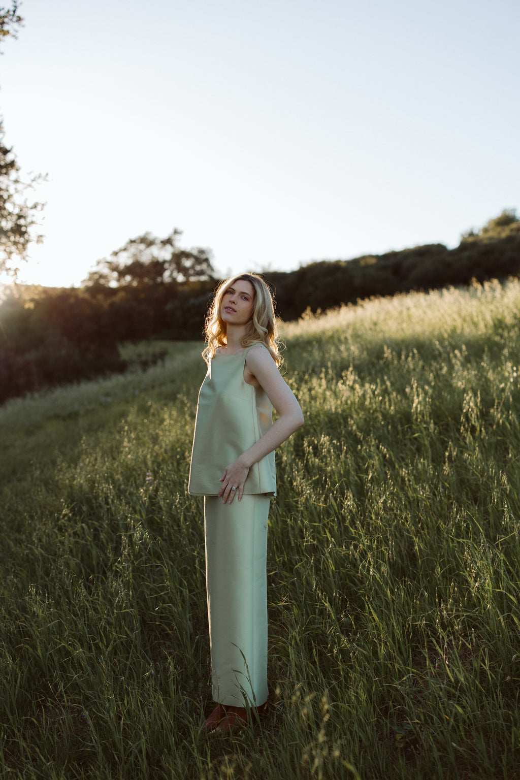 OTM Exclusive: Chloe Tank in Sage