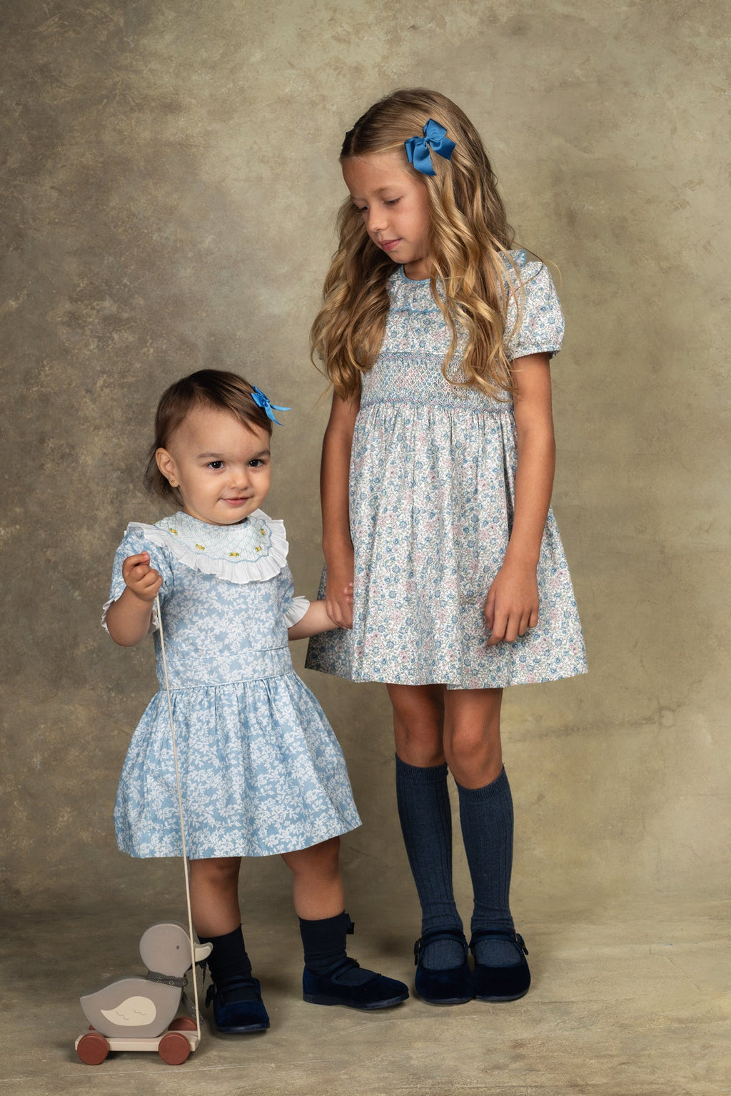Adriana Dress in Azure Garden
