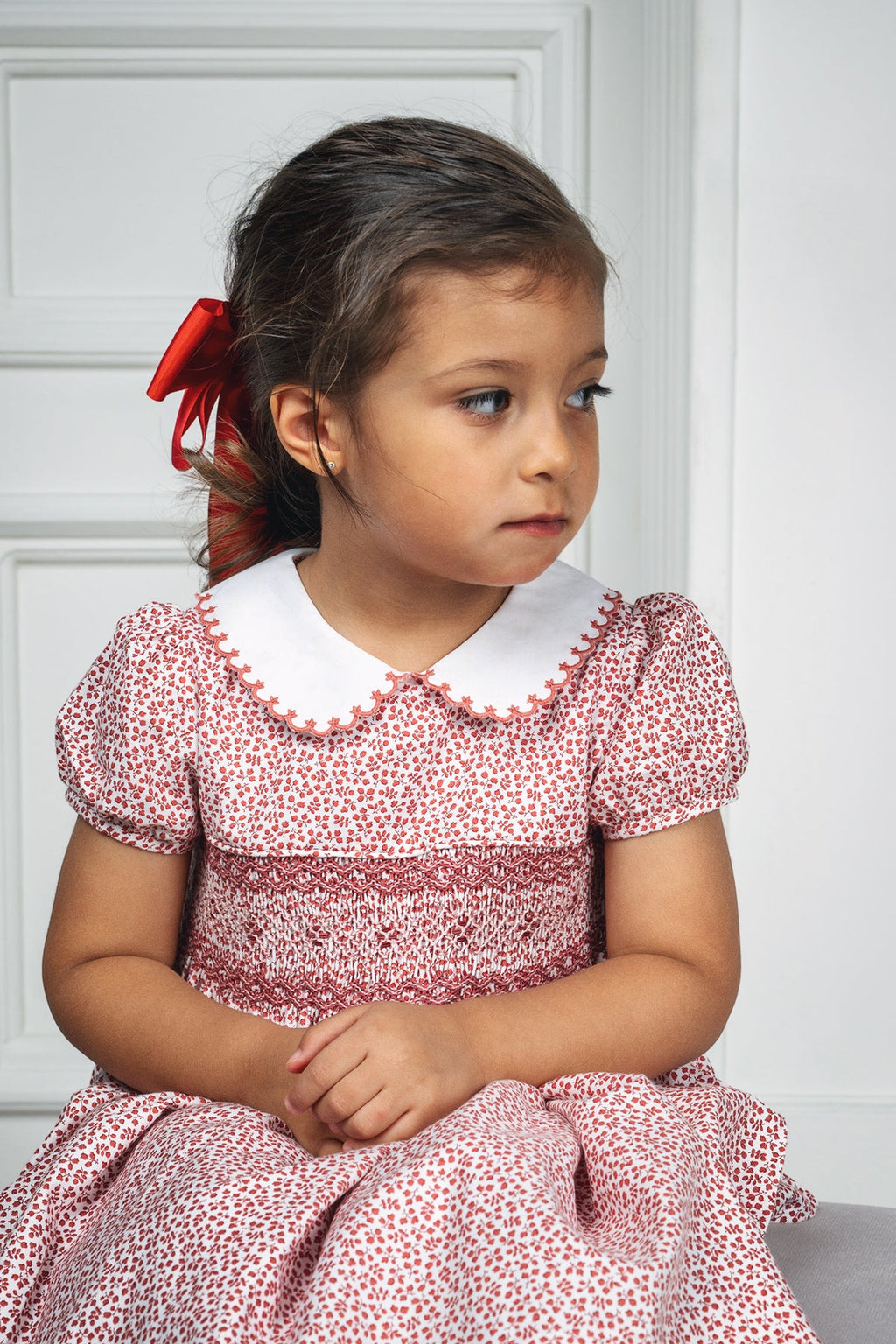 Emilia Dress in Cherry Orchard