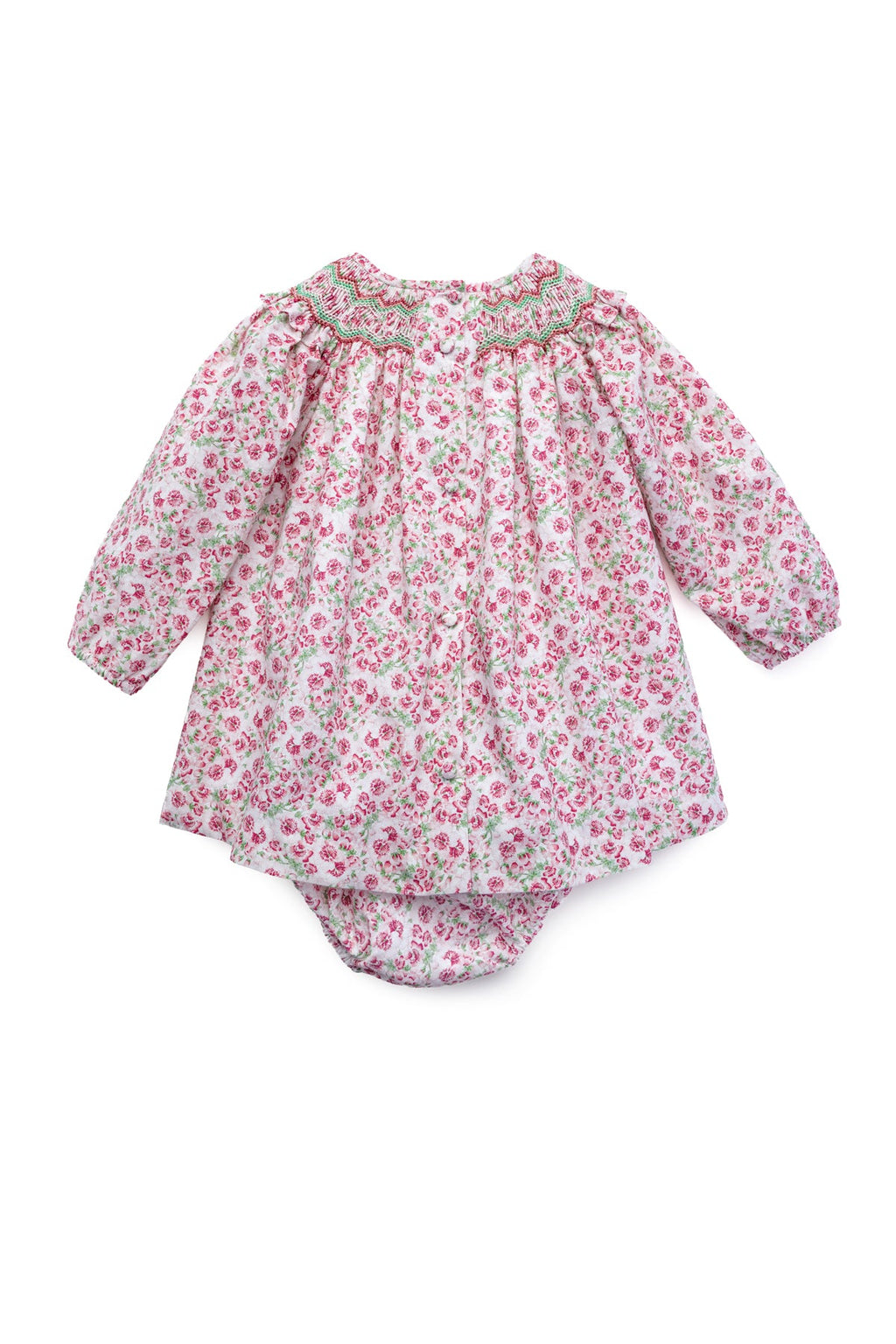 Antonella Baby Dress in Rosewood Bloom