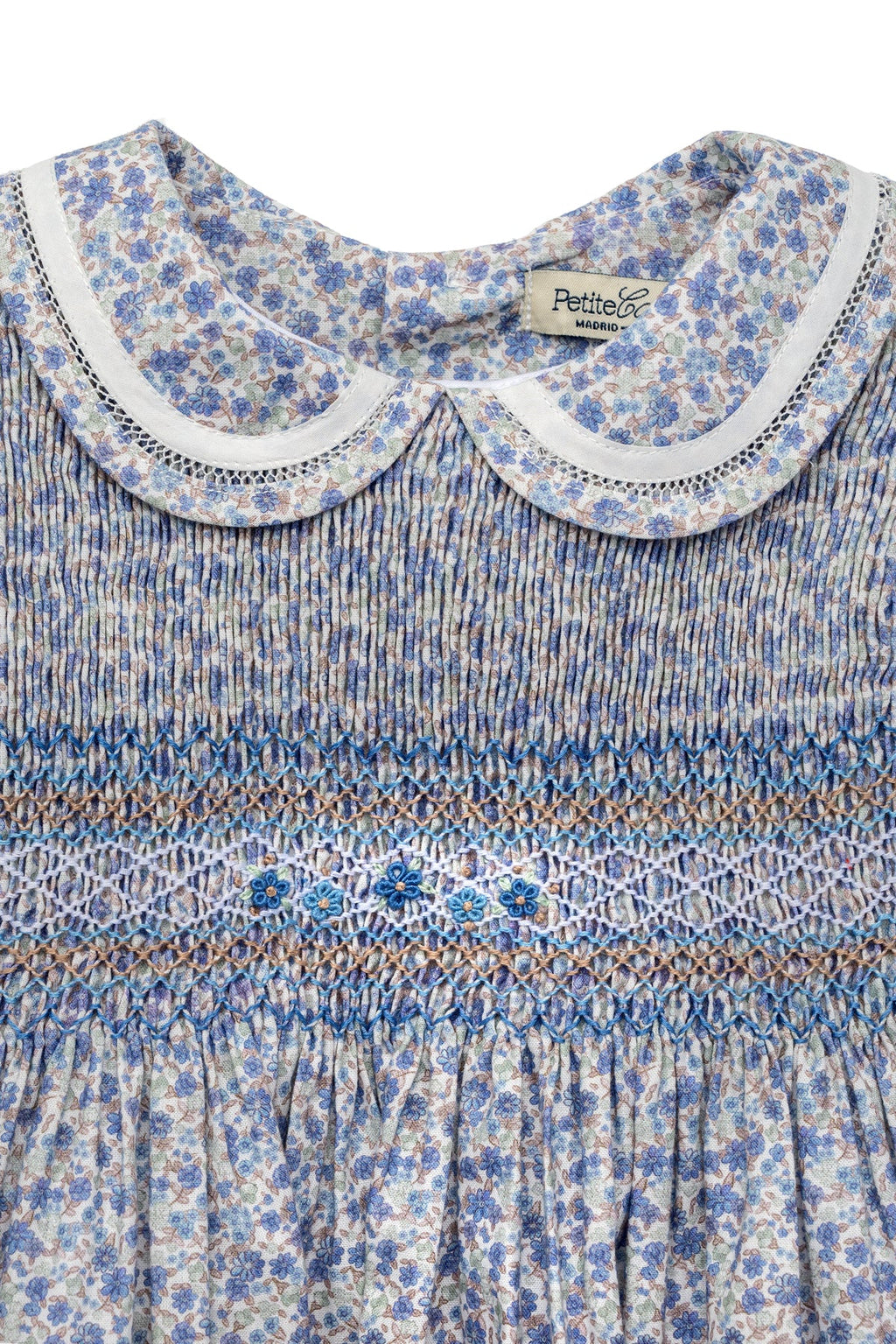 Eleonore Dress in Sapphire Wildflowers