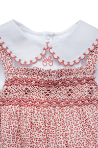 Emilia Bodysuit and Romper Set in Cherry Orchard