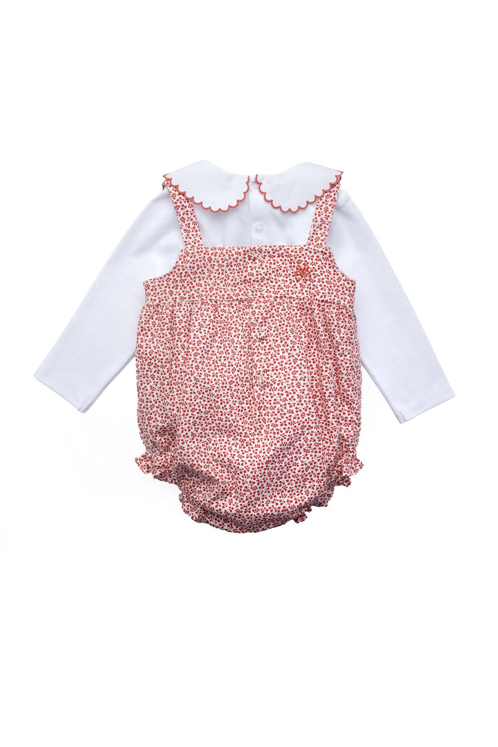 Emilia Bodysuit and Romper Set in Cherry Orchard