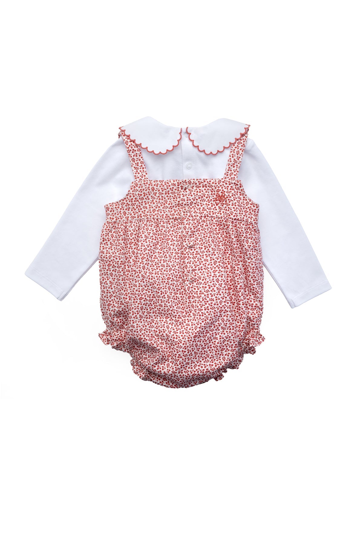 Emilia Bodysuit and Romper Set in Cherry Orchard