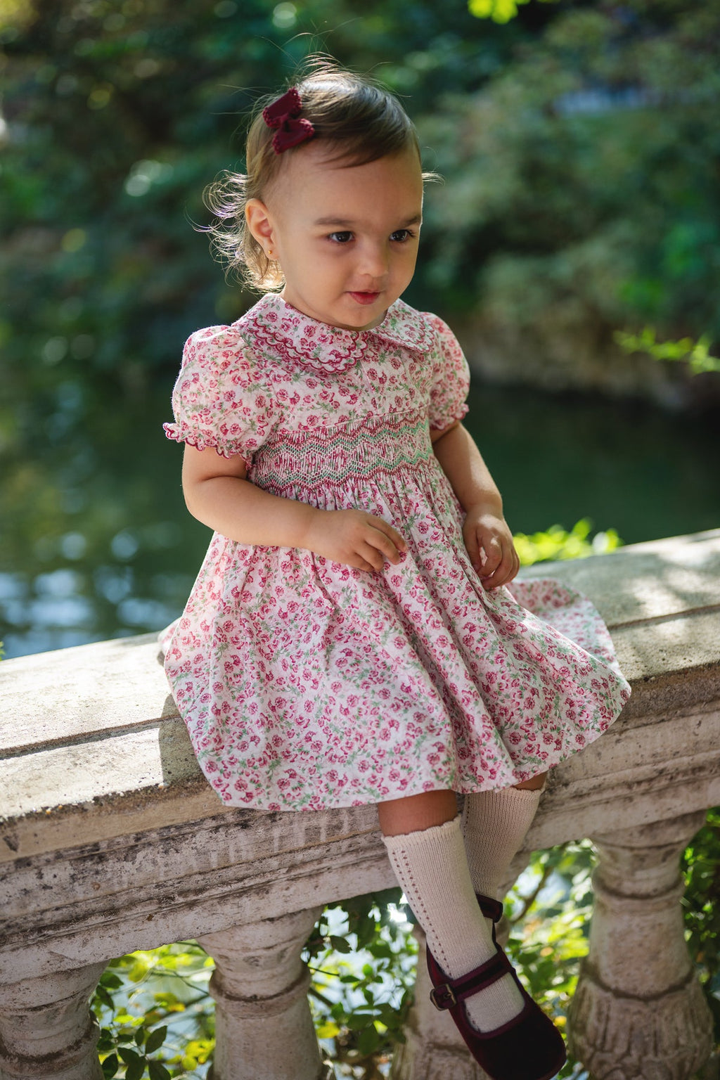Antonella Dress in Rosewood Bloom