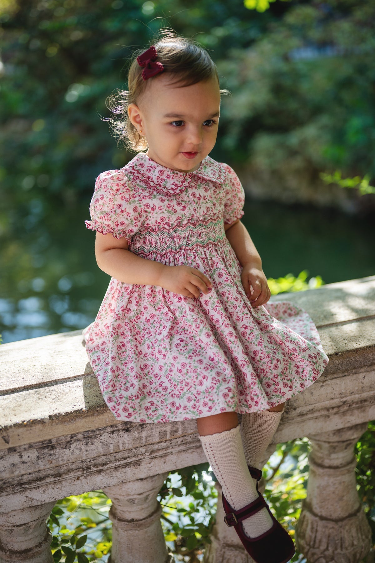 Antonella Dress in Rosewood Bloom