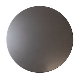 Glazed Cordierite Round Pizza Stone 14" in Grey