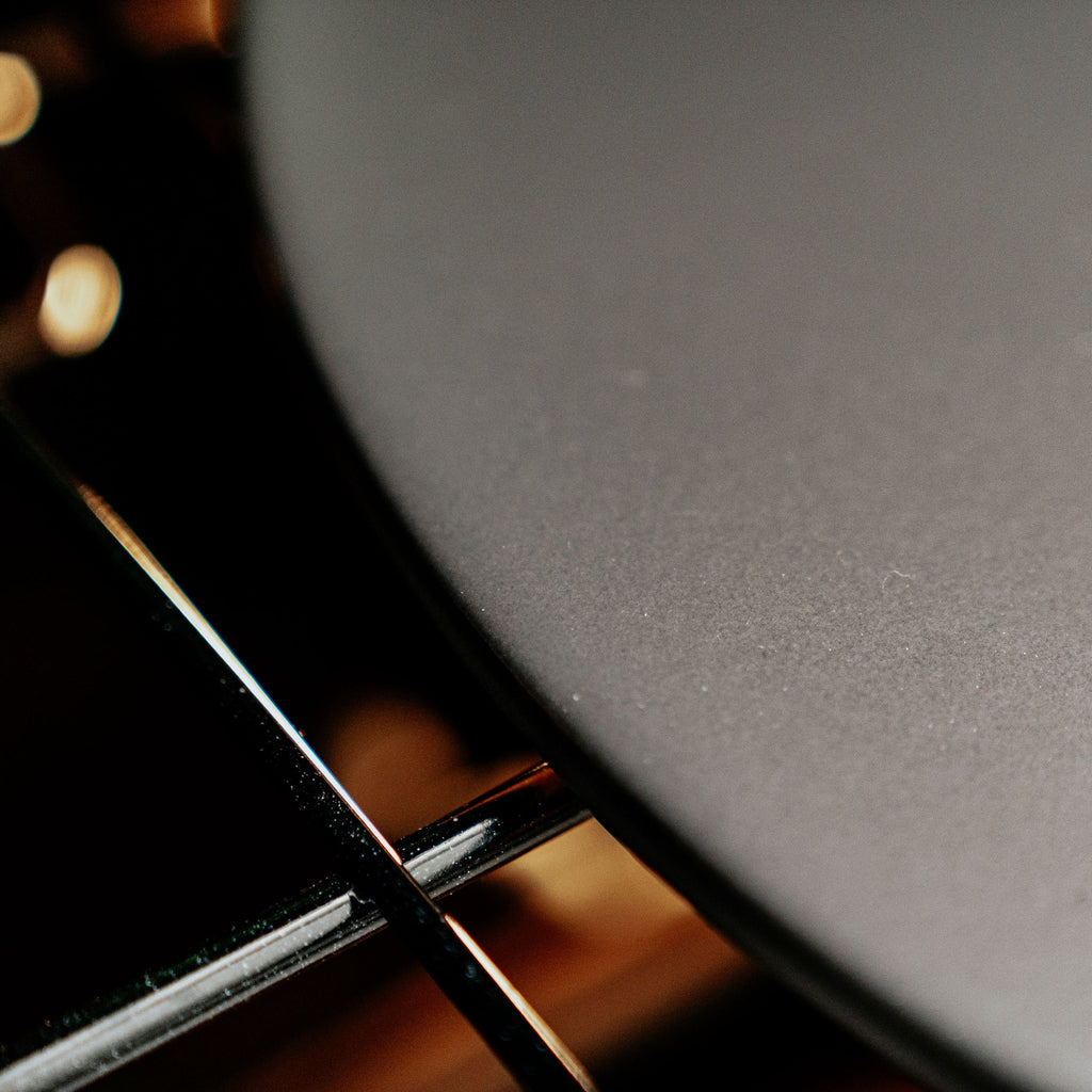 Glazed Cordierite Round Pizza Stone 14" in Grey