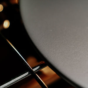 Glazed Cordierite Round Pizza Stone 14" in Grey