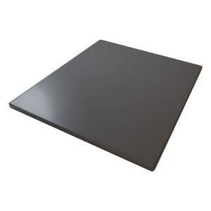 Glazed Cordierite Rectangle Pizza Stone in Grey