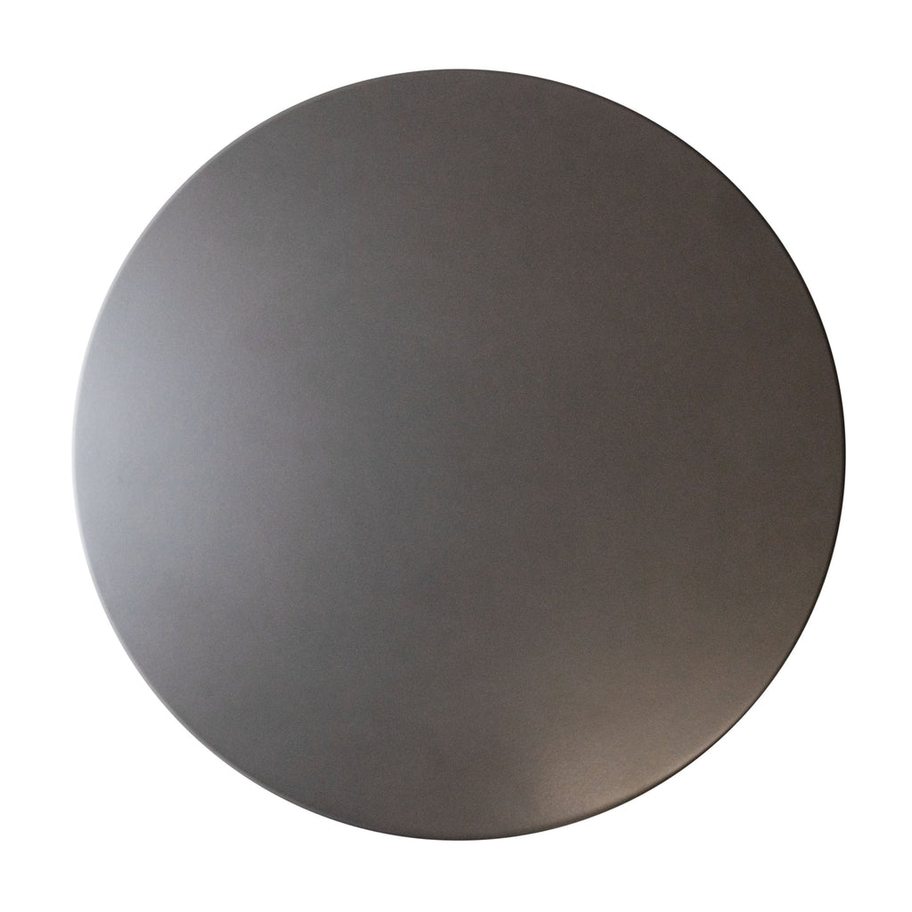 Glazed Cordierite Round Pizza Stone 16" in Grey