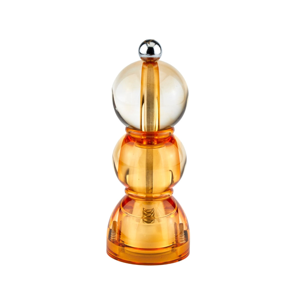Amber Icy Mini Bob Salt or Pepper Mill