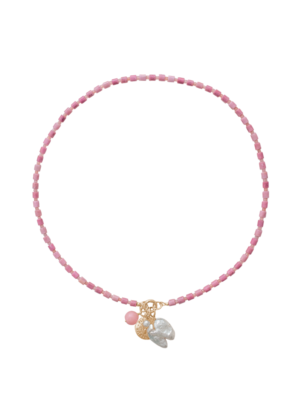 Gretel Necklace in Pink
