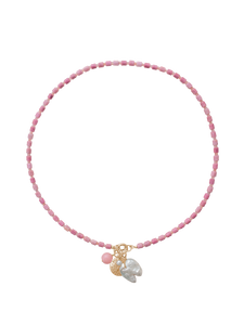 Gretel Necklace in Pink