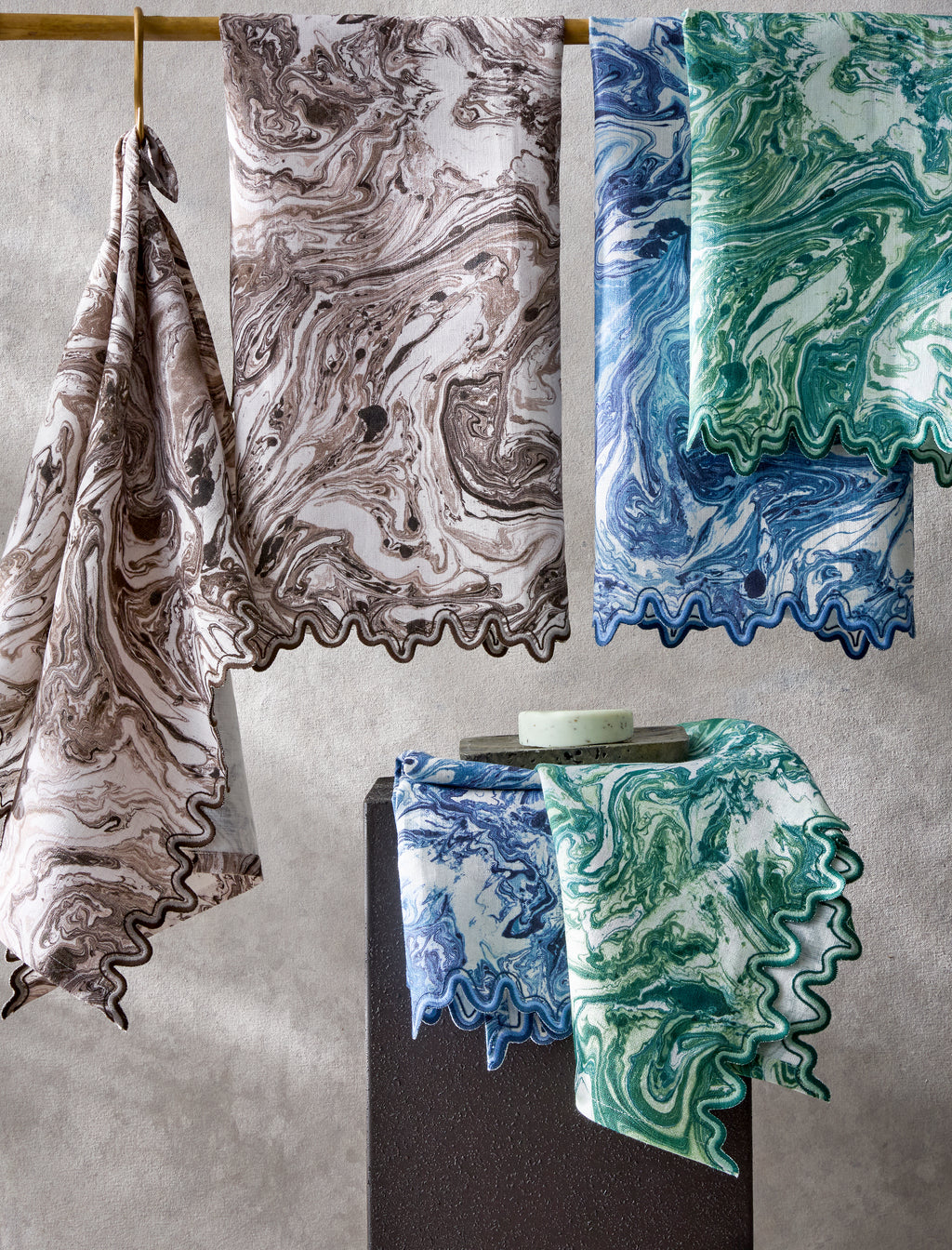 Balthazar Guest Towel - Set of 2