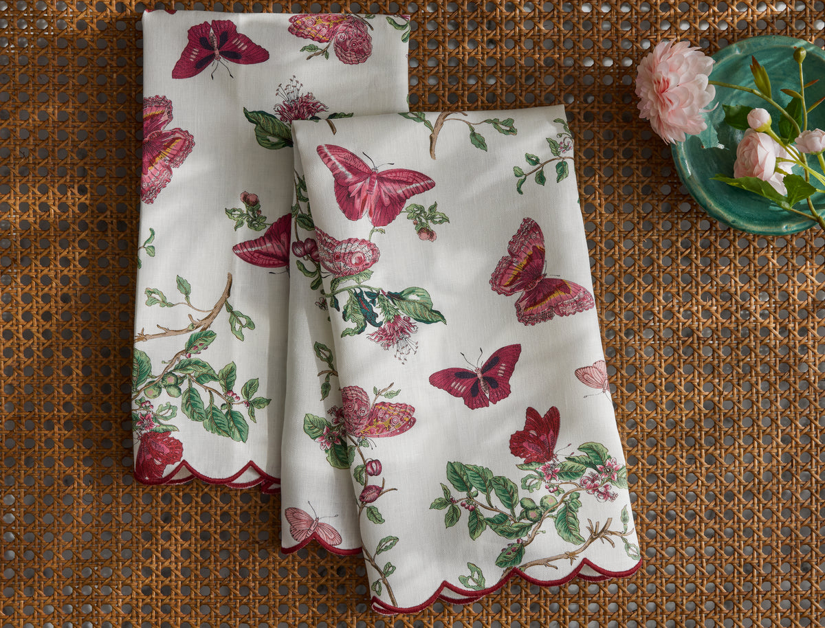 Baudin Butterfly Guest Towel, Set of 2