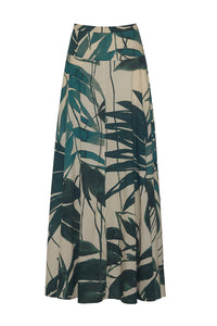 Gabriella Skirt in Palm Oasis Turtledove