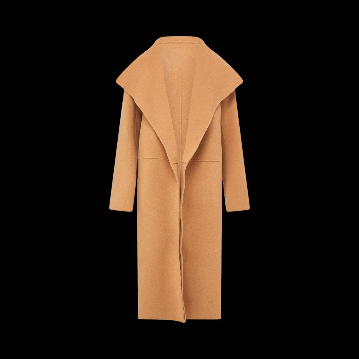 Gabriella Cashmere Coat in Camel