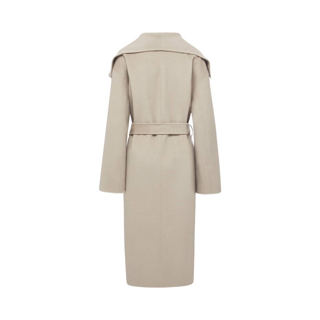Gabriella Cashmere Coat in Oatmeal