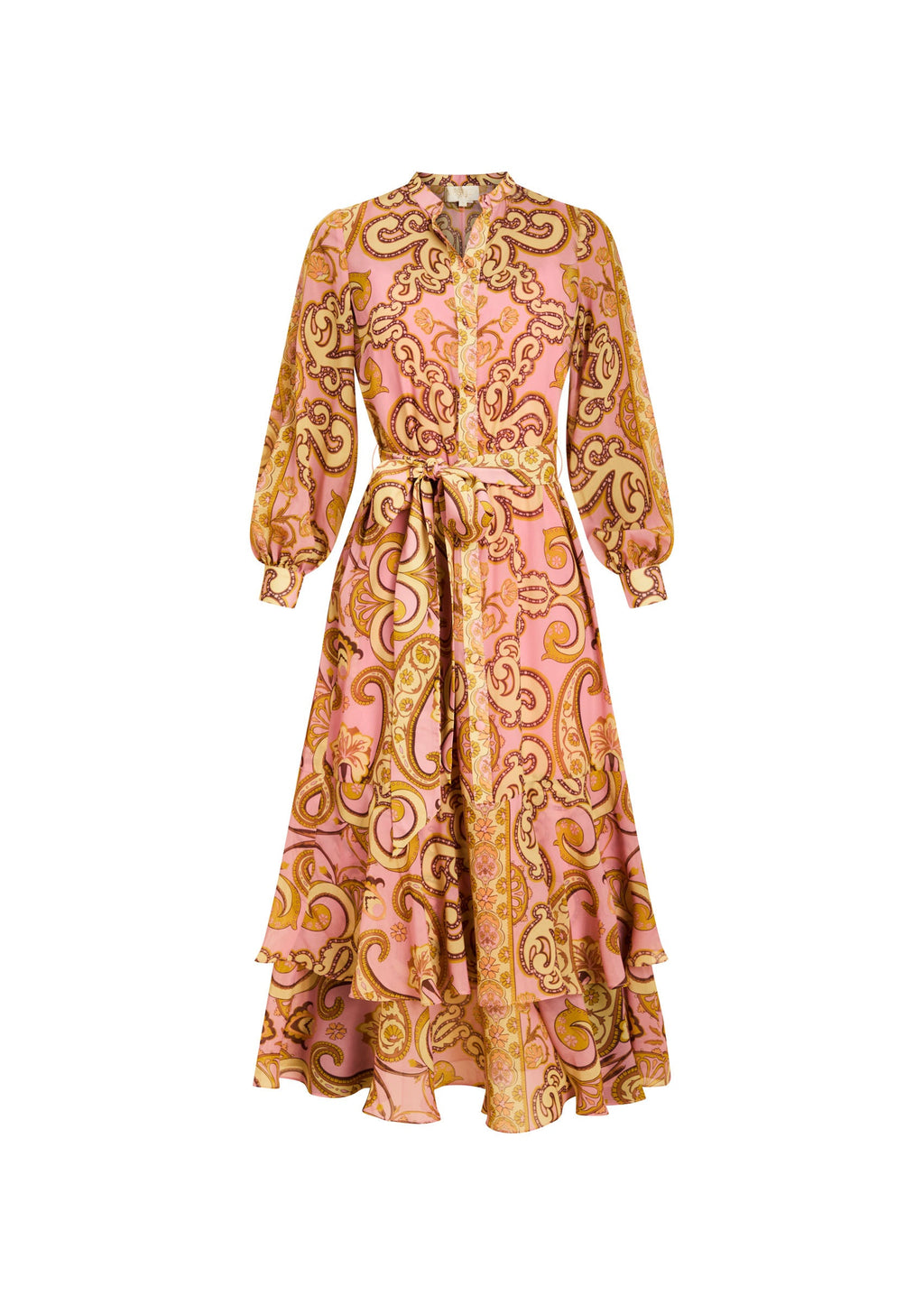Gaia Maxi Dress in Gilded Florentina