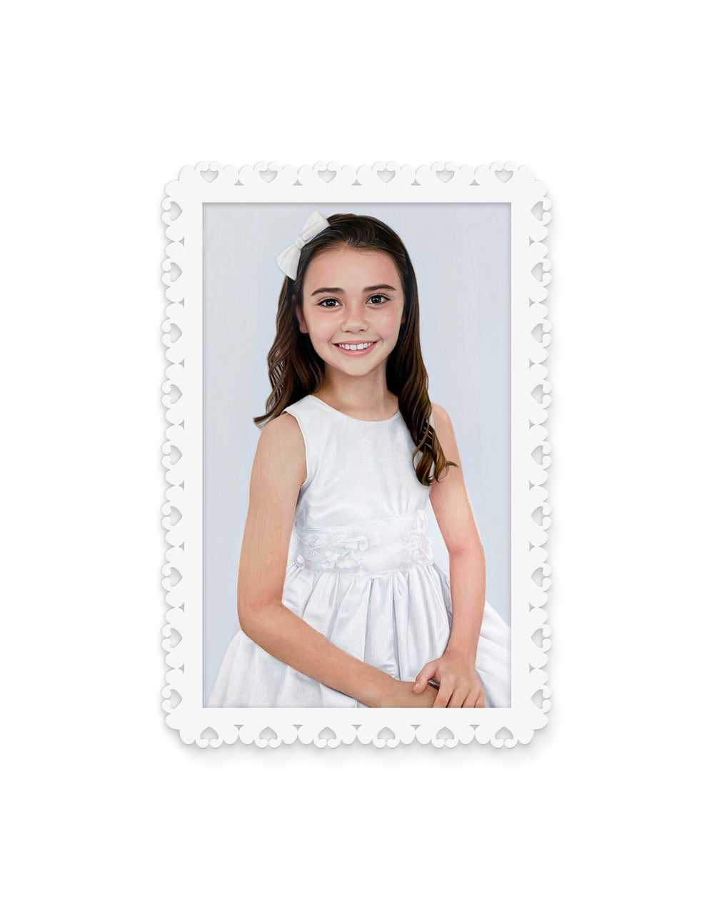 Fleur x Natalie Erwin Satsuma Rectangular Portrait Wall Frame, 23" x 3