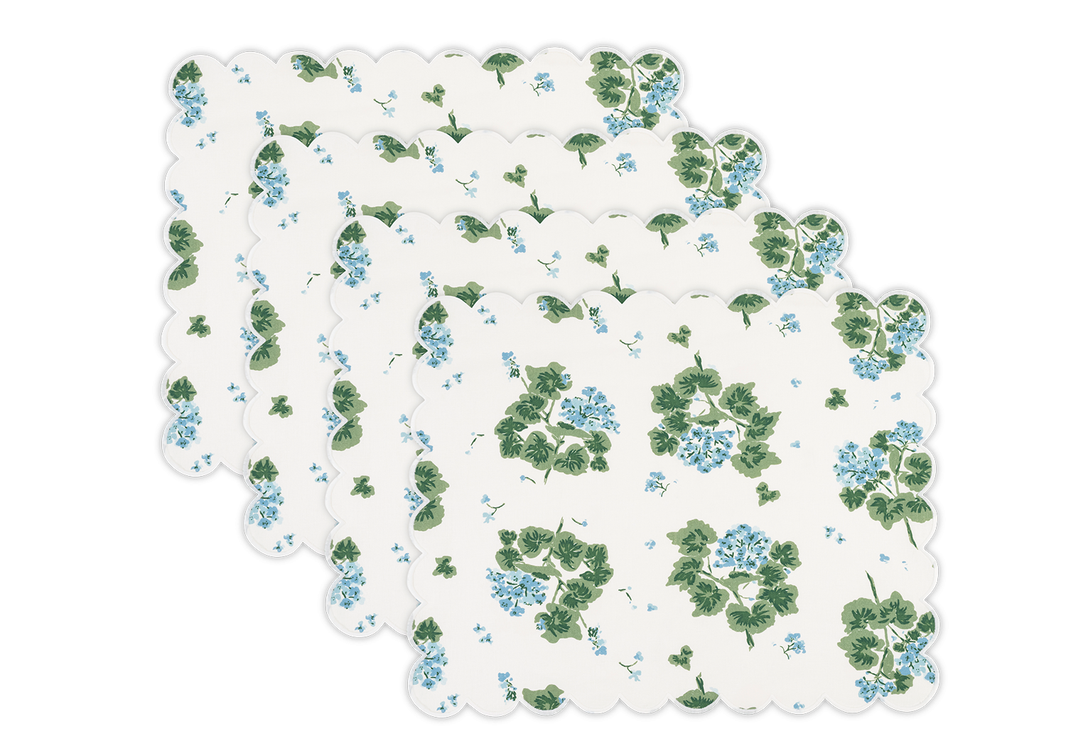 Geranium Placemat, Set of 4
