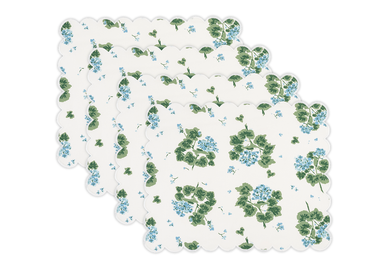 Geranium Placemat, Set of 4