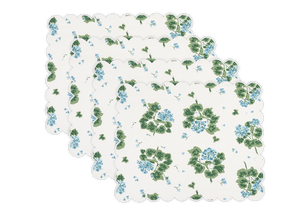 Geranium Placemat, Set of 4