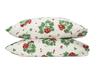 Geranium Pillowcase, Set of 2