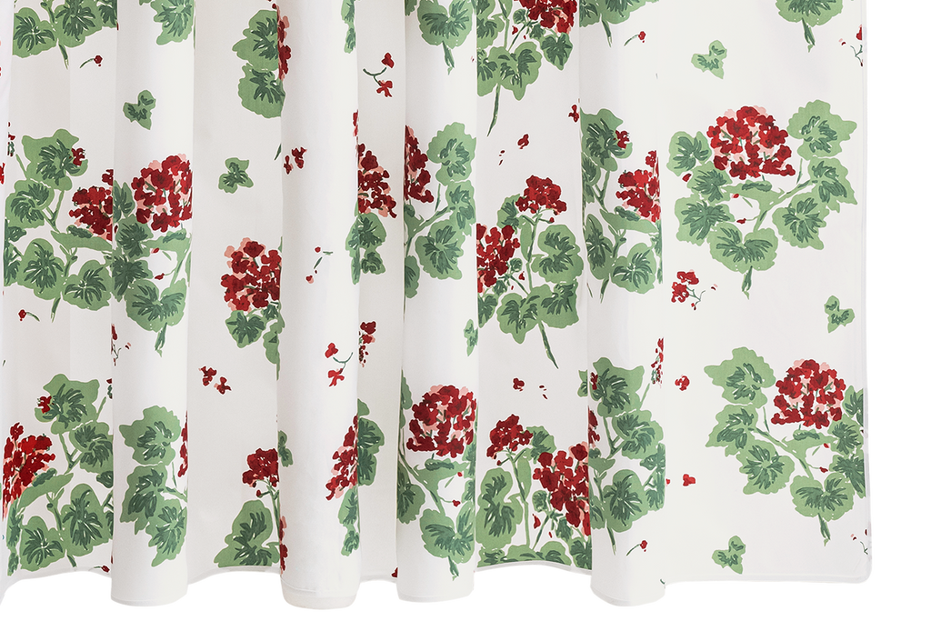 Geranium Shower Curtain