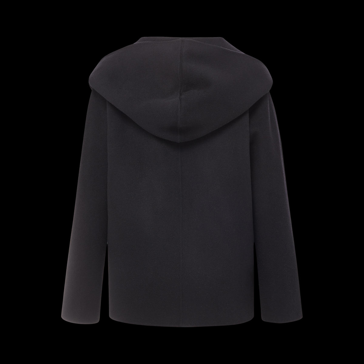 Gia Cashmere Coat in Black