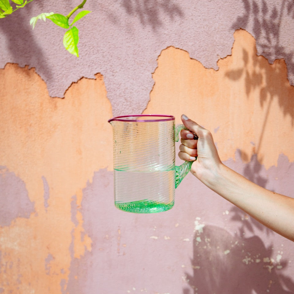 Fizzy Jug in Green