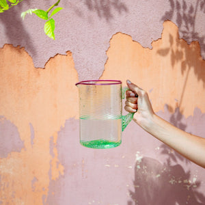 Fizzy Jug in Green