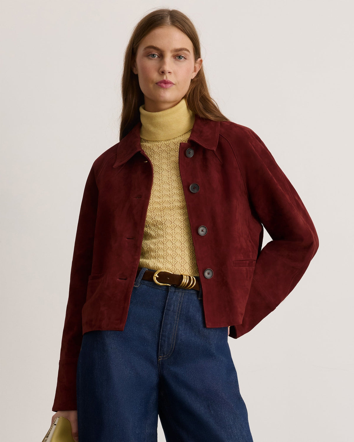Gidget Jacket in Deep Redwood