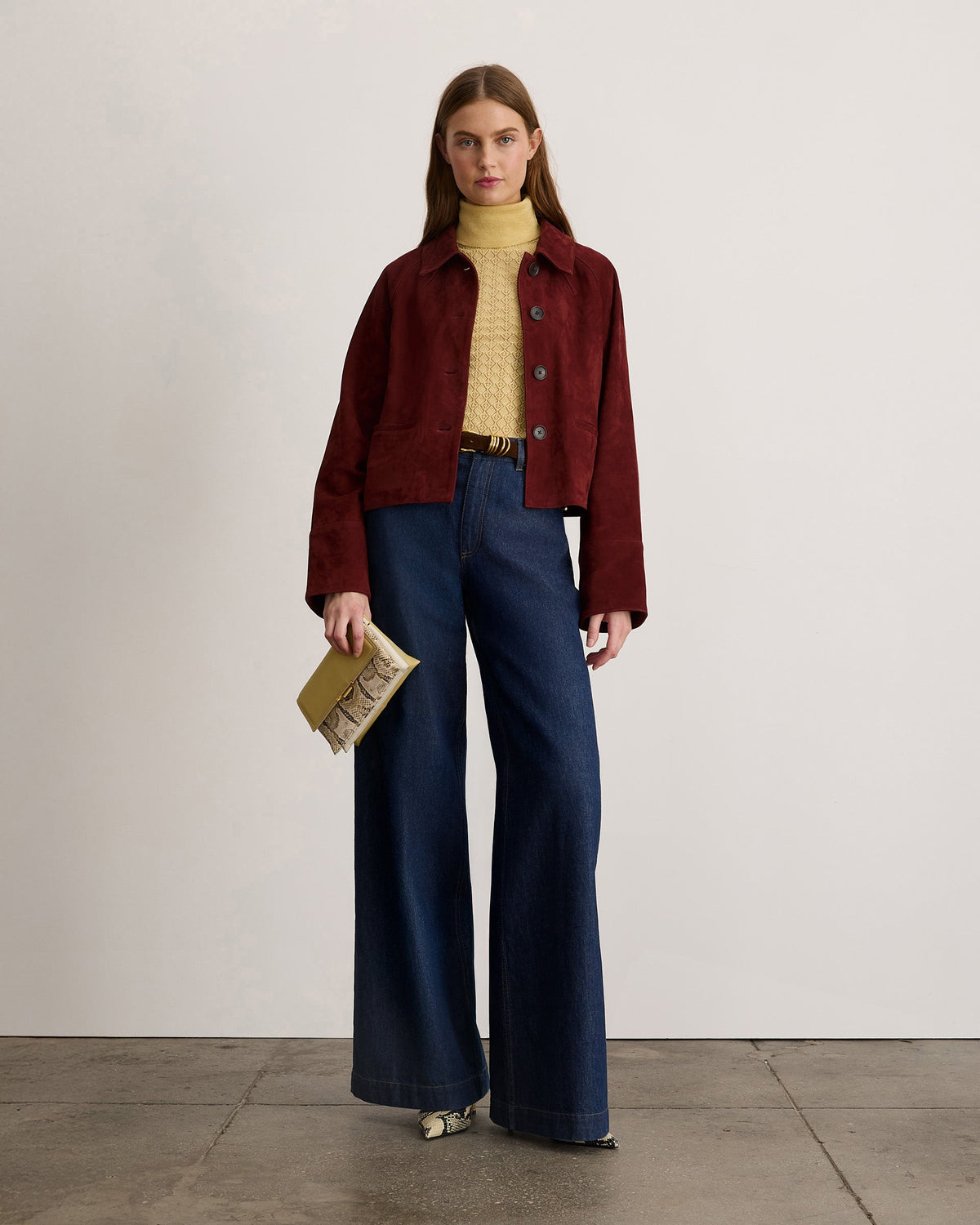 Gidget Jacket in Deep Redwood